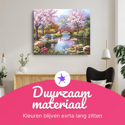 Rubye® Schilderen op Nummer Japanse Tuin