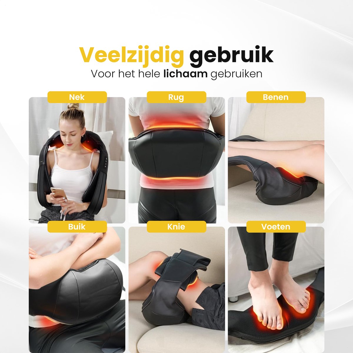 Revolt® Nek Massage Apparaat