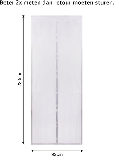 O'DADDY® Magnetische Deurgordijn Polyester