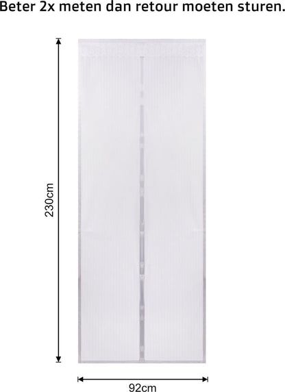 O'DADDY® Magnetische Deurgordijn Polyester