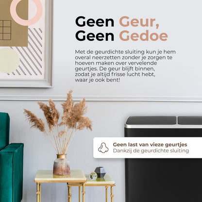 O'DADDY® Prullenbak met 2 vakken