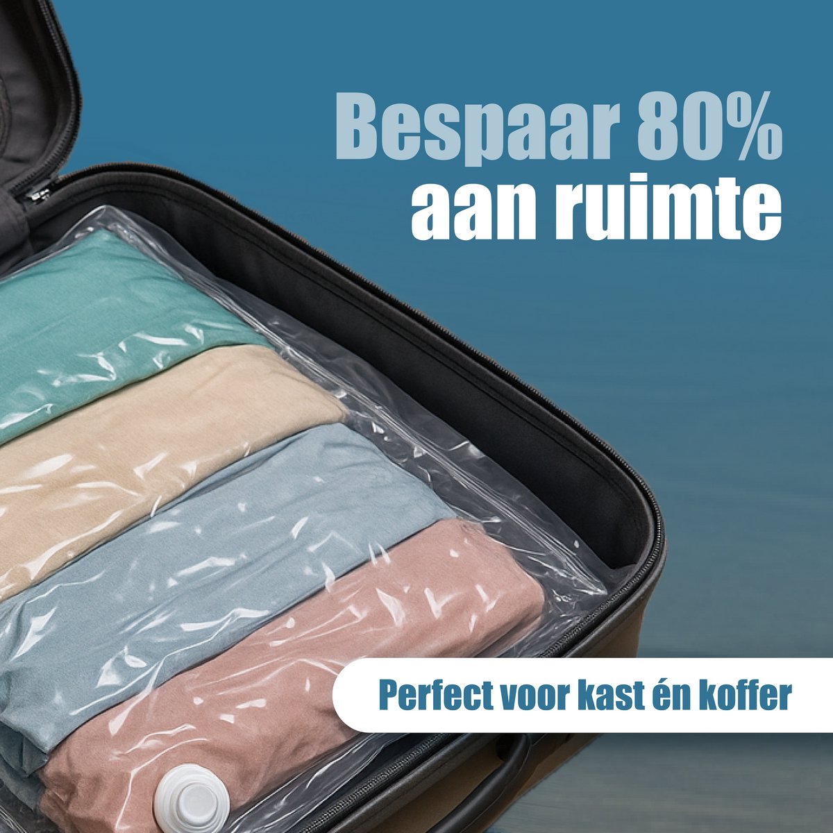 Travelly® Vacuüm Opbergzakken set van 15