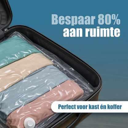 Travelly® Vacuüm Opbergzakken set van 5